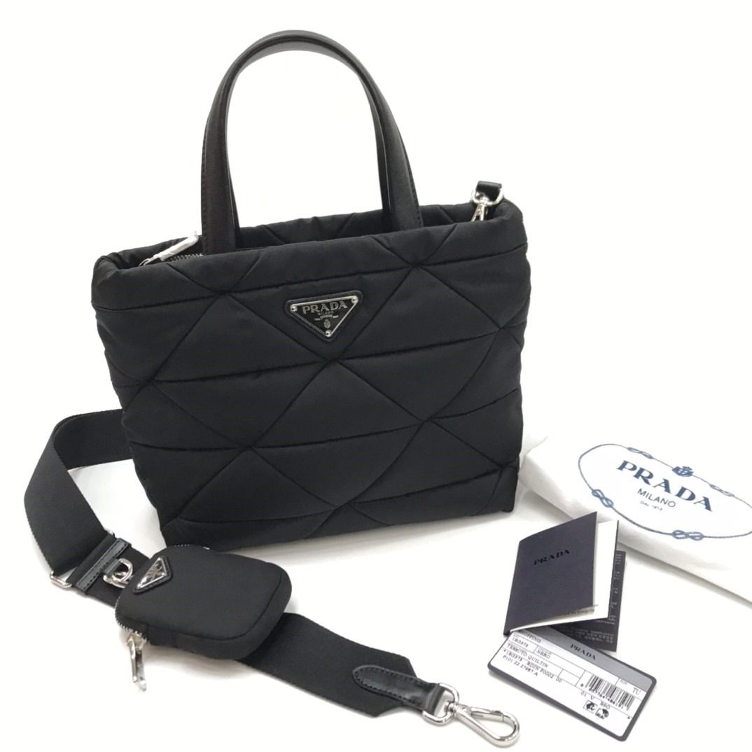 PRADA Re-Nylon Padded Tote Bag (1BG373_RDJN_F0002_V_O1O)