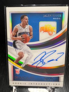 2021-22 Panini Immaculate - JALEN SUGGS - Rookie Introductions On-Card AUTO /75