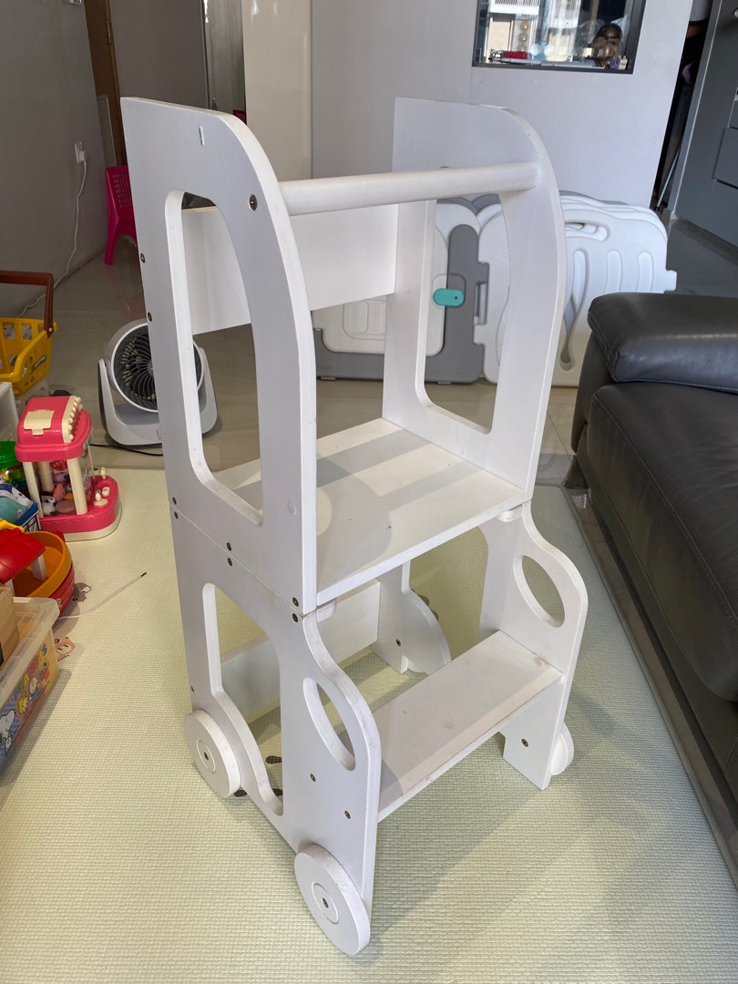 2 in 1 learning tower step stool table, Babies & Kids, Baby Nursery