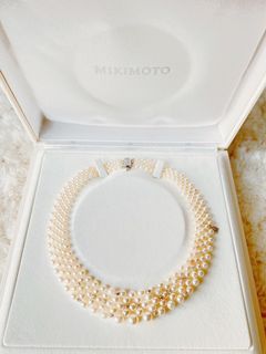 [7.9折］MIKIMOTO 御本木 珍珠之王 日本珍珠鑽石項鍊 皇室公主 王妃配戴