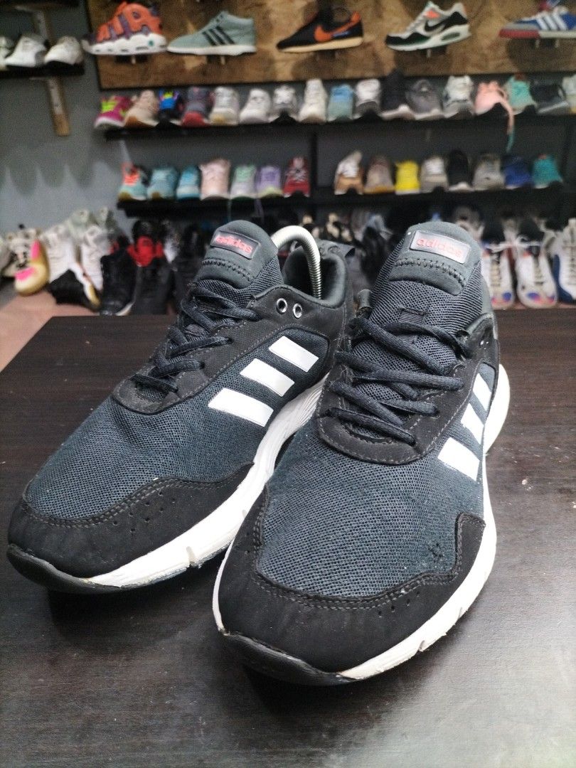 Adidas cloudfoam deals hitam