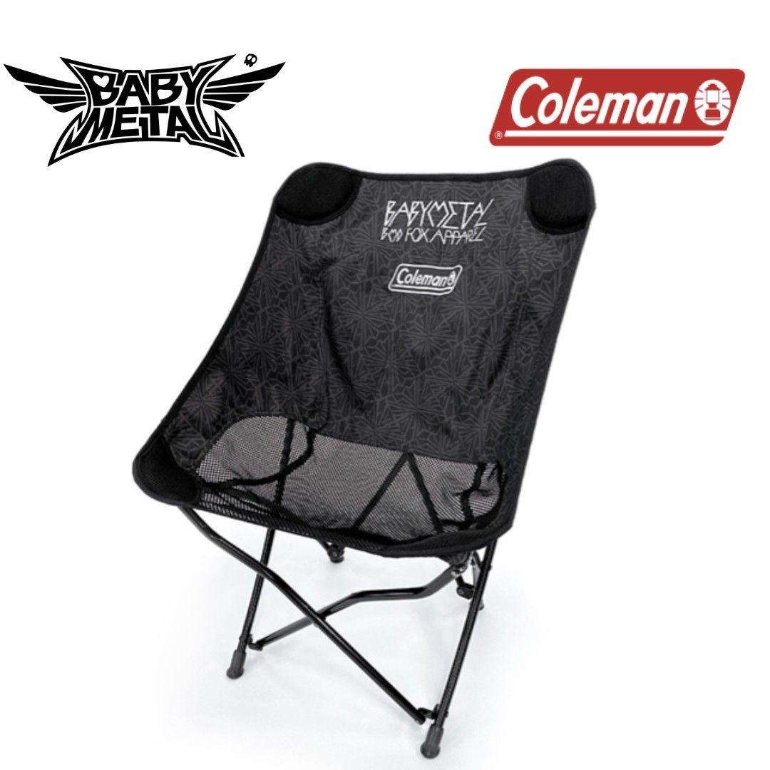 🇯🇵日本代購Babymetal Coleman露營椅BMD FOX APPAREL × COLEMAN