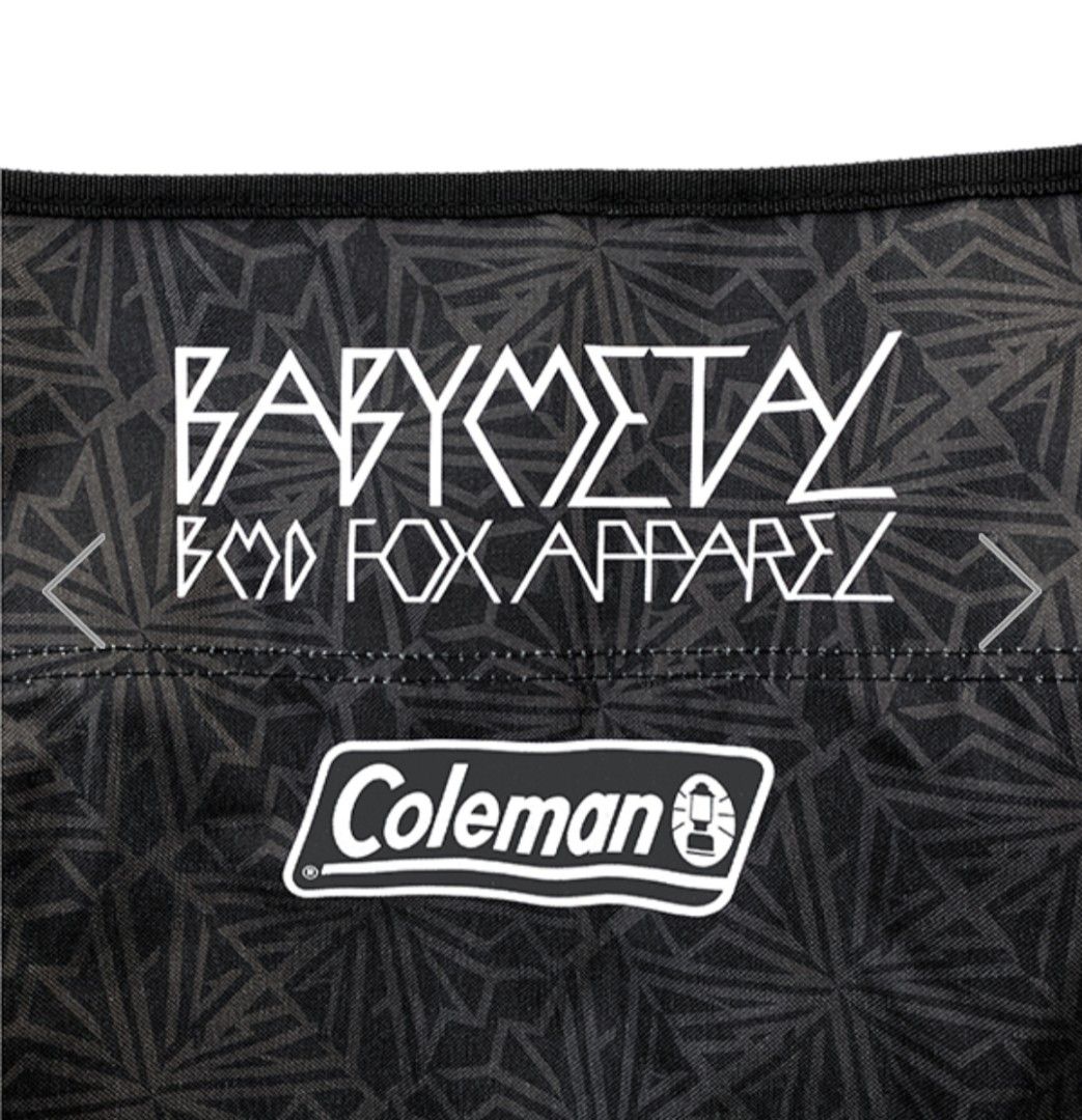 🇯🇵日本代購Babymetal Coleman露營椅BMD FOX APPAREL × COLEMAN