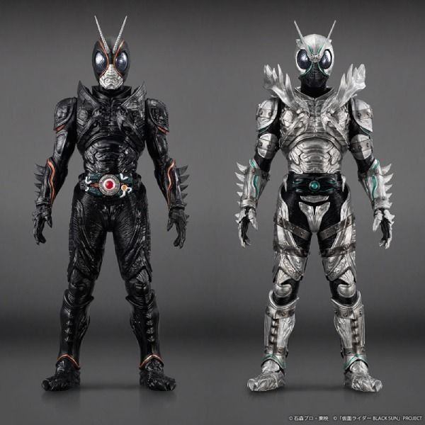 ジャンボソフビフィギュア 仮面ライダーBLACK SUN 対決セット-