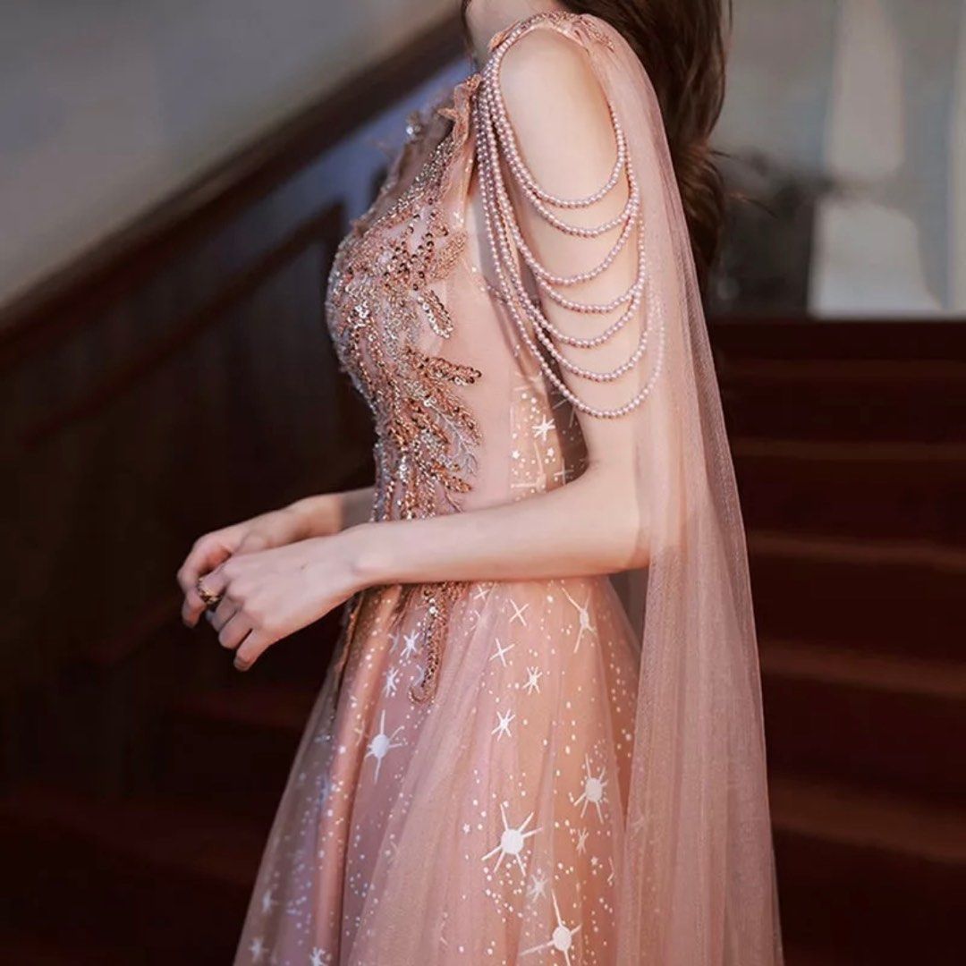 Korean gown dress top