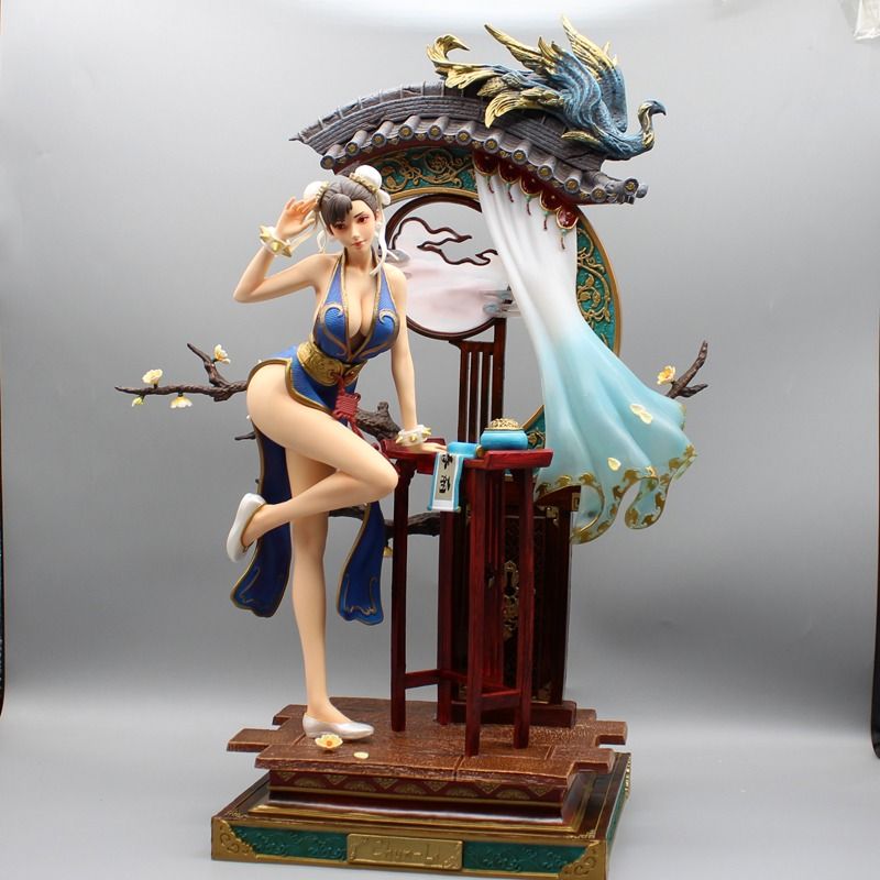 頭霸王Street fighter 春麗高48CM, 興趣及遊戲, 玩具& 遊戲類- Carousell