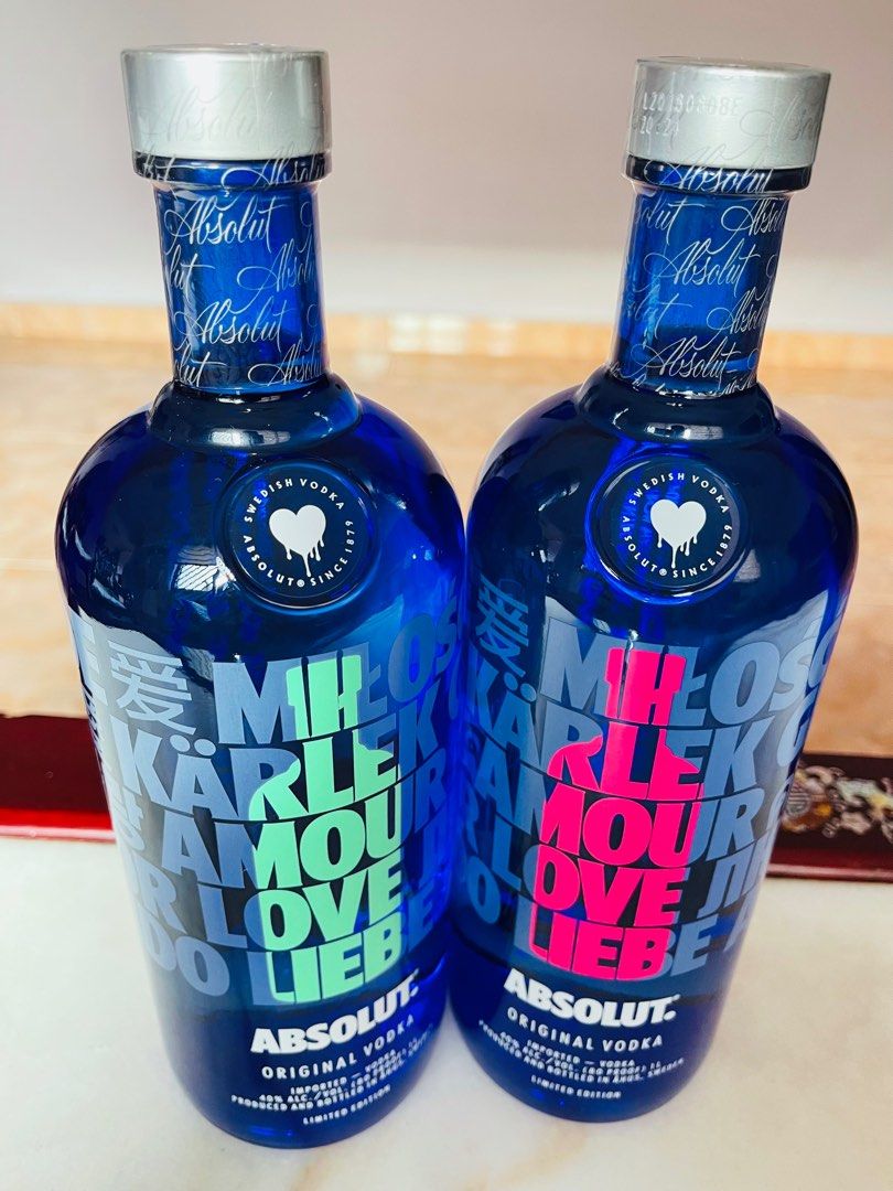 Absolut Vodka limited edition, Food & Drinks, Alcoholic Beverages on