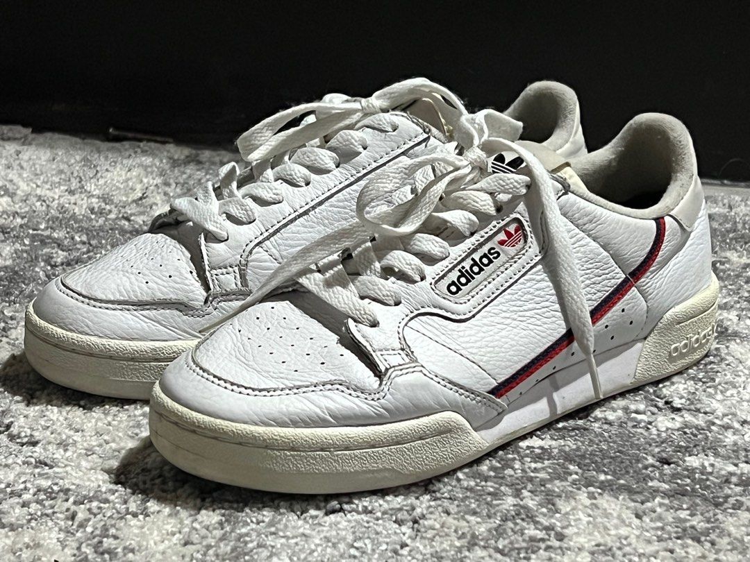 Adidas continental outlet 80 cream womens