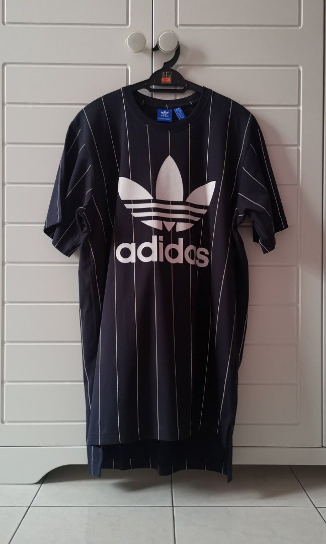 Adidas longline t shirt mens sales