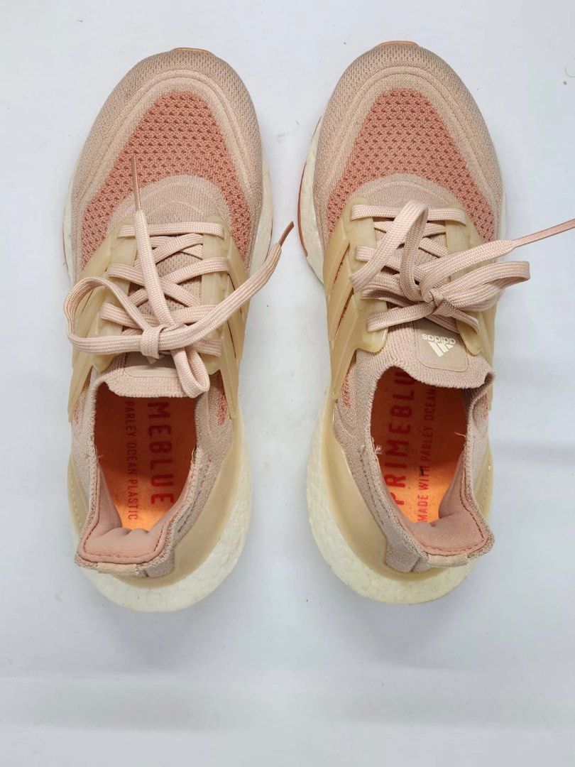 Adidas Pink UltraBoost Women s Fashion Footwear Sneakers on