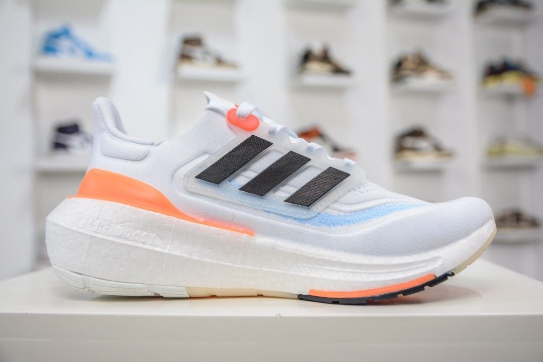 adidas gazelle silver green womens Women's Adidas Ultraboost Light, Cloud White/Solar Red/Beam Pink, 8 B