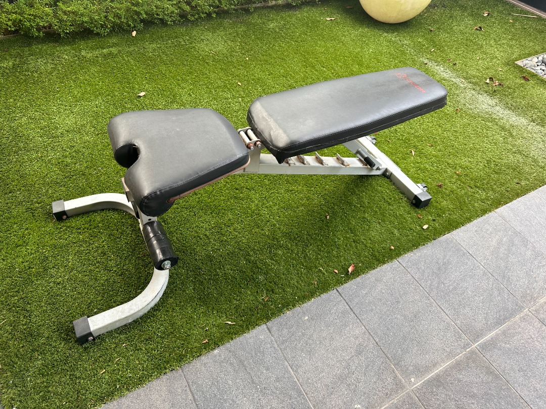 Adjustable Weight Bench, Sports Equipment, Exercise & Fitness, Weights
