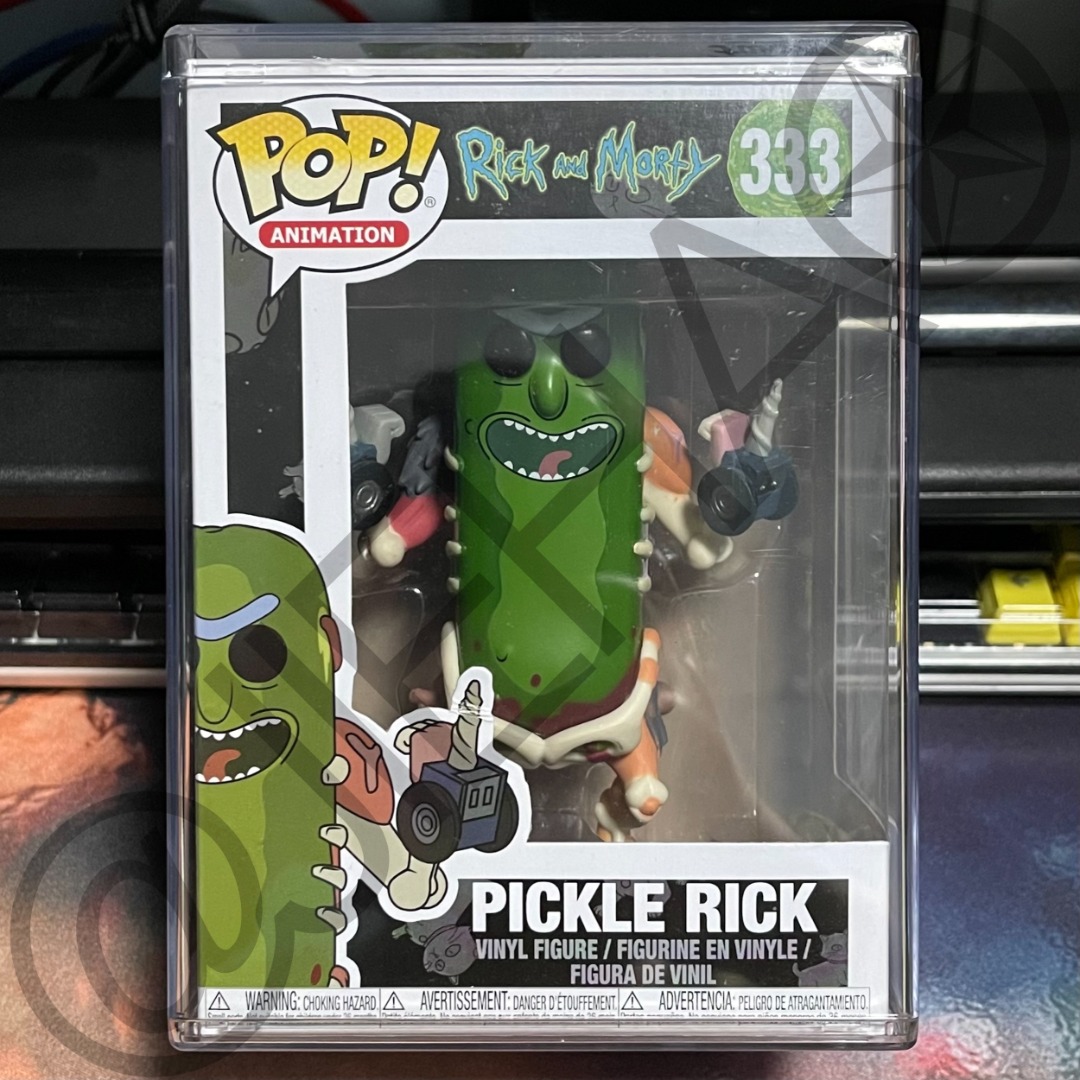 Adult Swim Rick and Morty 333 Pickle Rick Funko pop with Funko Pop ...