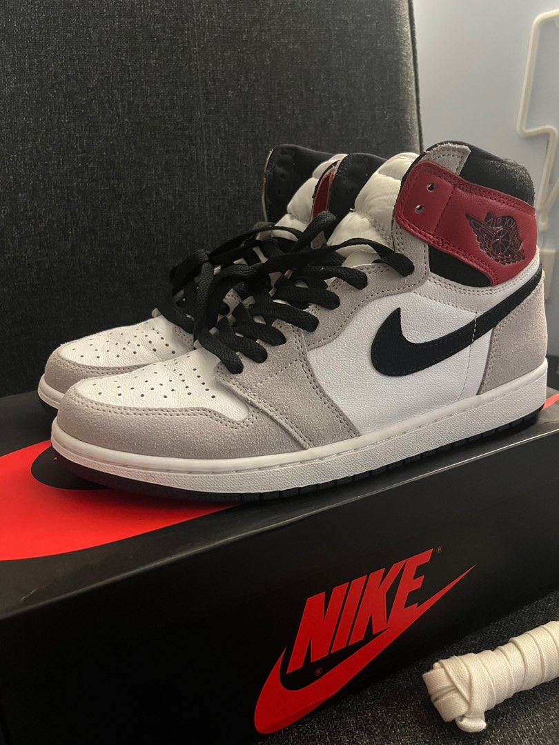aj1 smoke grey high
