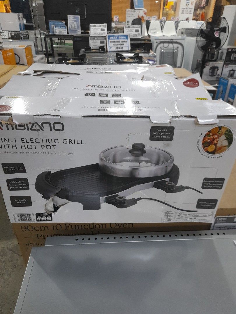 Ambiano 2 in 1 electric grill on Carousell