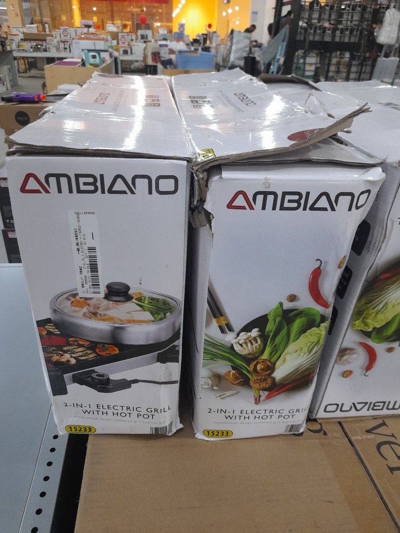 Ambiano 2 in 1 electric grill on Carousell
