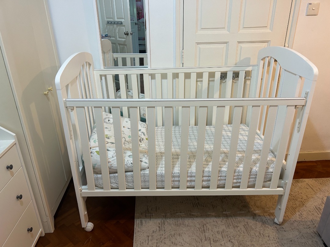 As New Adjustable Cot, Babies & Kids, Baby Nursery & Kids Furniture