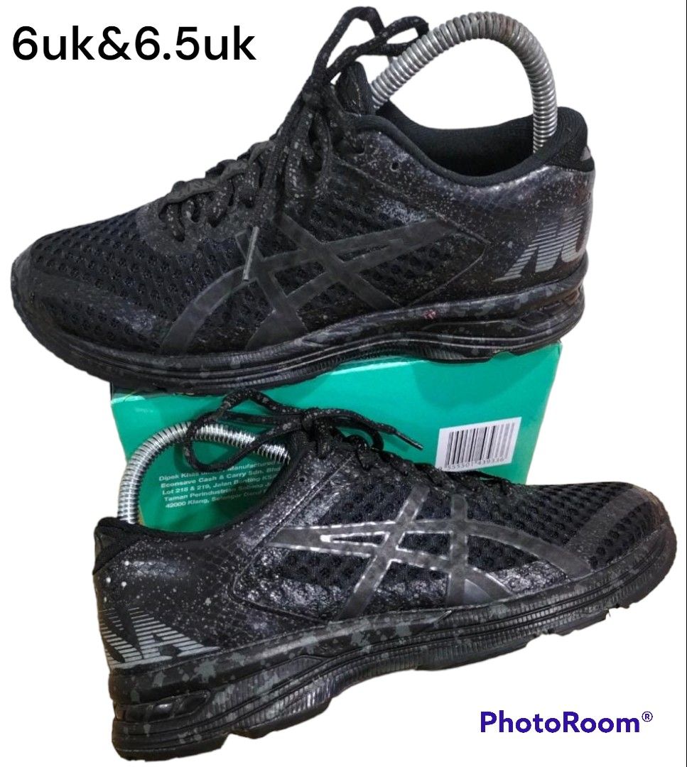 Asics nossaa Triple black Men s Fashion Footwear Sneakers on
