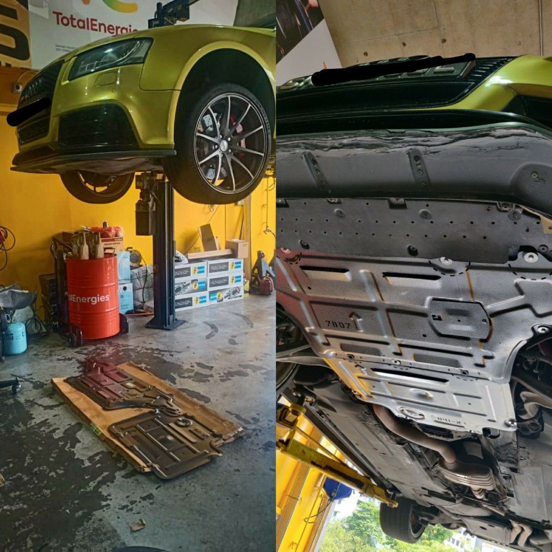 Audi a4 undertray hot sale