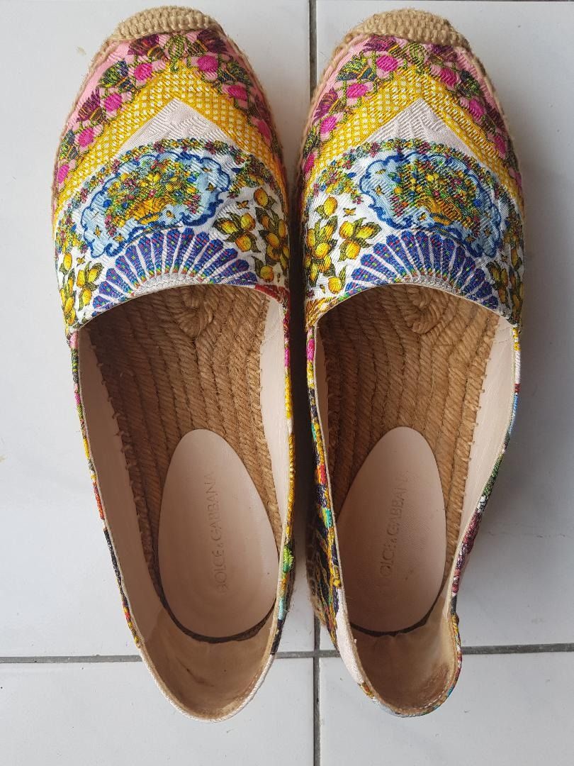 Dolce and top gabbana espadrilles