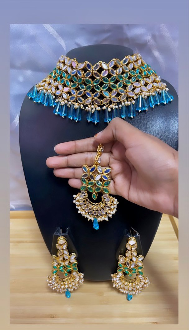 Glass choker new arrivals