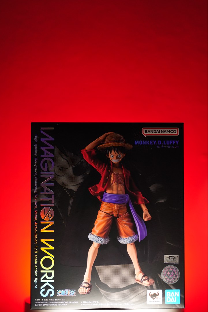 BANDAI IMAGINATION WORKS ONE PIECE Monkey D Luffy approx. 170mm