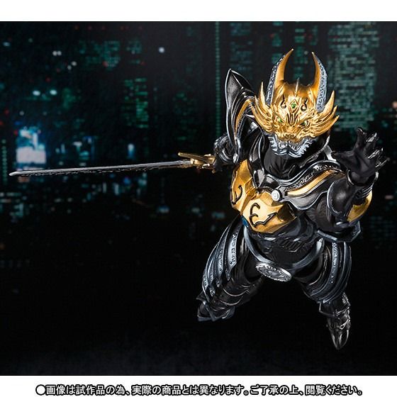 Bandai SHF S.H.Figuarts 牙狼GARO RYUGA Ver. 黃金騎士流牙黑魔戒可動