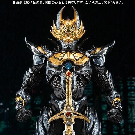 Bandai SHF S.H.Figuarts 牙狼GARO RYUGA Ver. 黃金騎士流牙黑魔戒可動