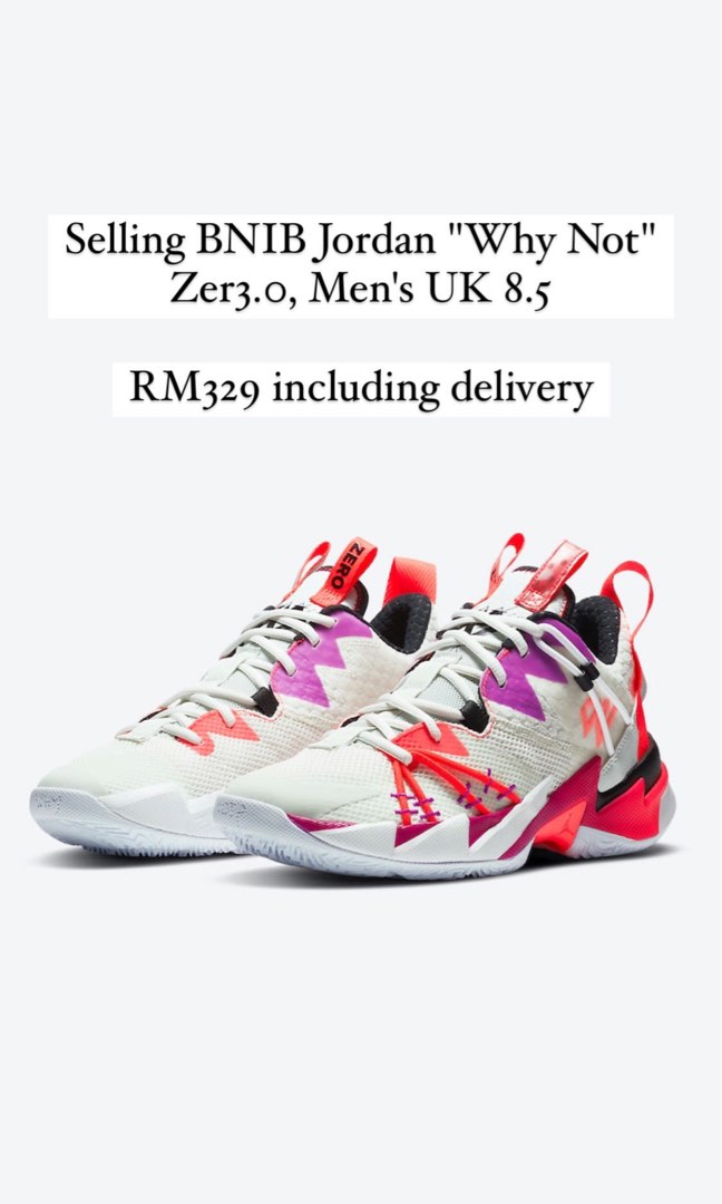 michael jordan why not shoes