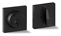 Berlin Modisch Single Cylinder Deadbolt Lock Slim Square for Front Door ...