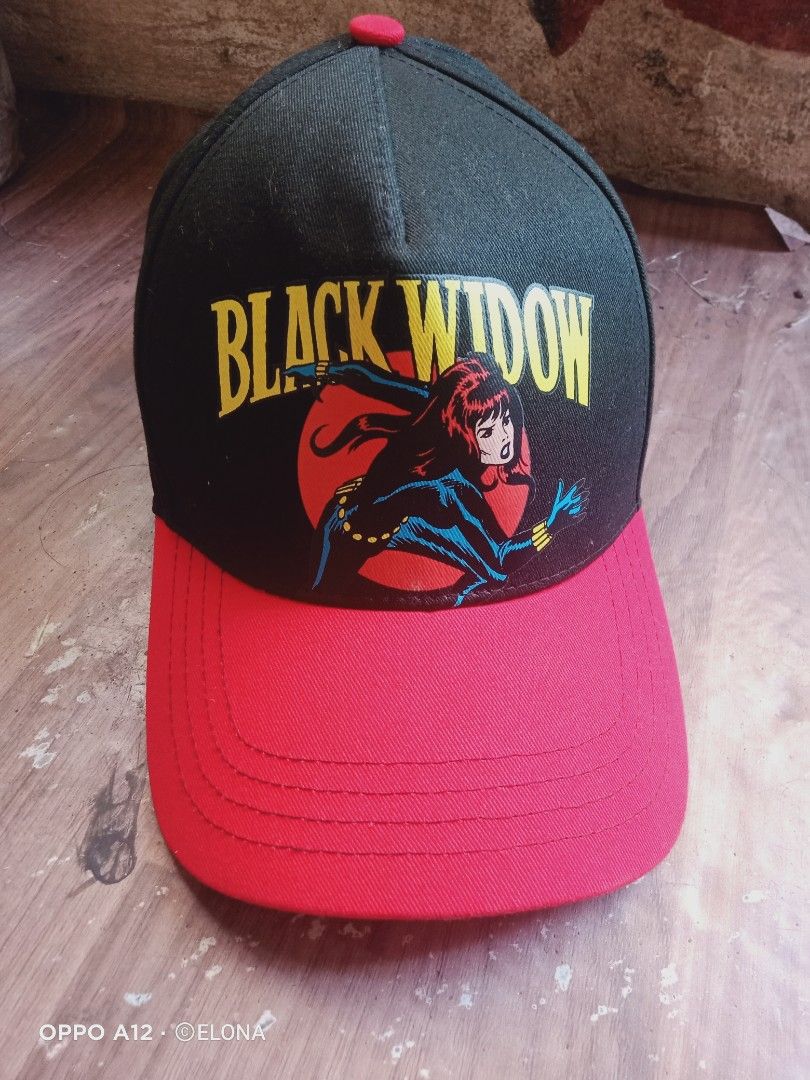 BLACK WINDOW BASEBALL CAP