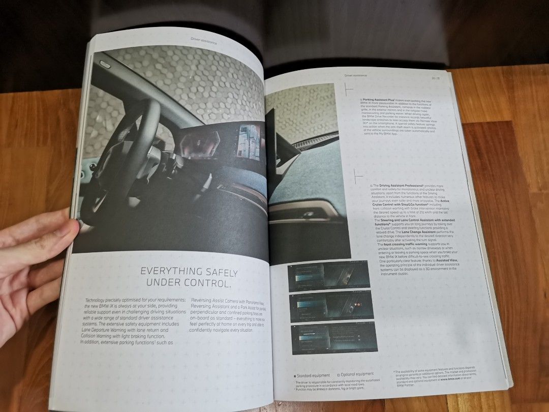 (BLESSINGS!!!) BMW IX CAR SUV BROCHURE CATALOG CATALOGUE MAGAZINE MOOK