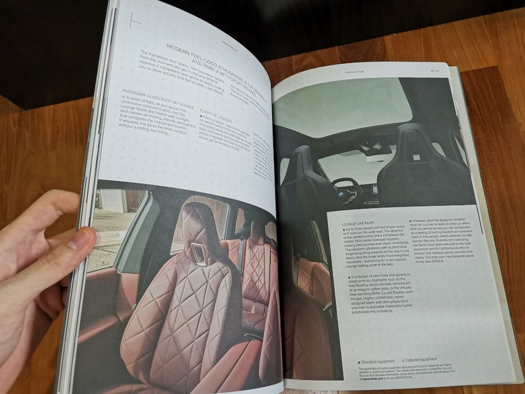 (BLESSINGS!!!) BMW IX CAR SUV BROCHURE CATALOG CATALOGUE MAGAZINE MOOK