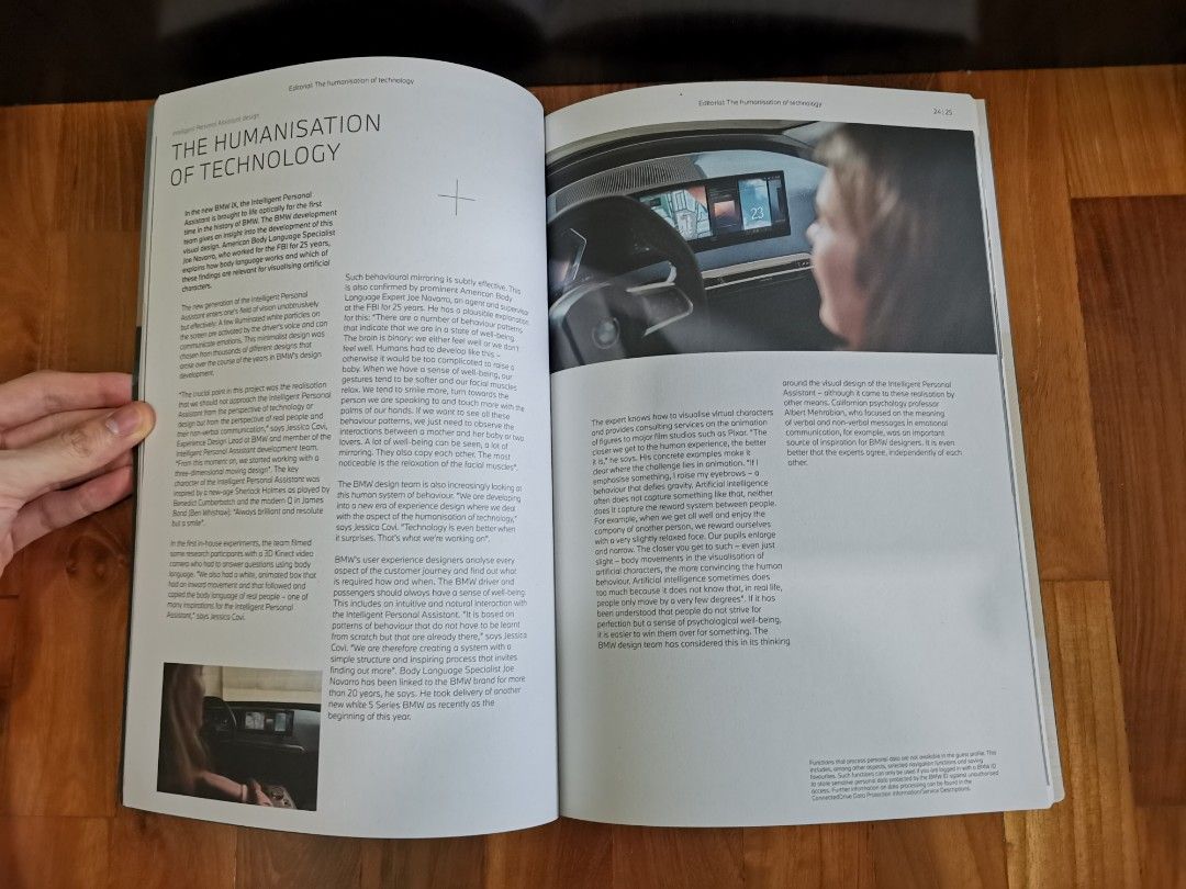 (BLESSINGS!!!) BMW IX CAR SUV BROCHURE CATALOG CATALOGUE MAGAZINE MOOK