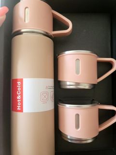 bnew vacuum flask set from korea