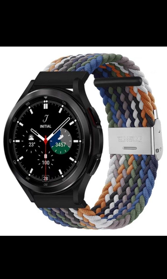 BNIB Woven nylon bands for Samsung Galaxy Watch 4 Classic 42 46mm