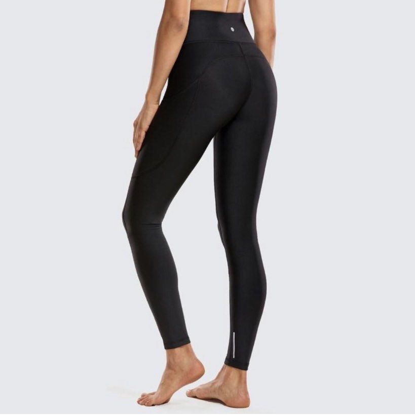 BNWT] CRZ YOGA: Thermal Fleece Lined Leggings / Yoga Pants with Side  Pockets in Black, Women's Fashion, Activewear on Carousell