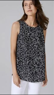 BNWT French Linen sleeveless Top RRP$99.95 size 4