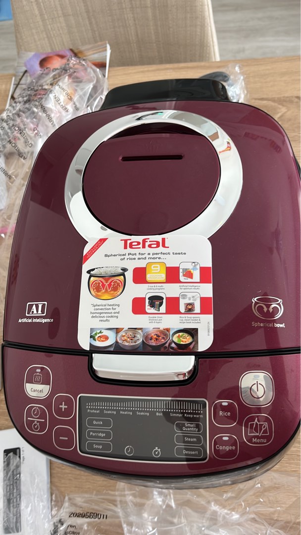 Brand new Tefal rice cooker, TV & Home Appliances, Kitchen Appliances ...