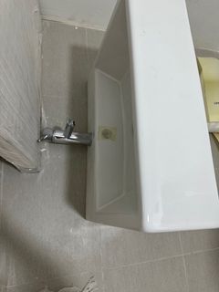 BTO bathroom sink with tap