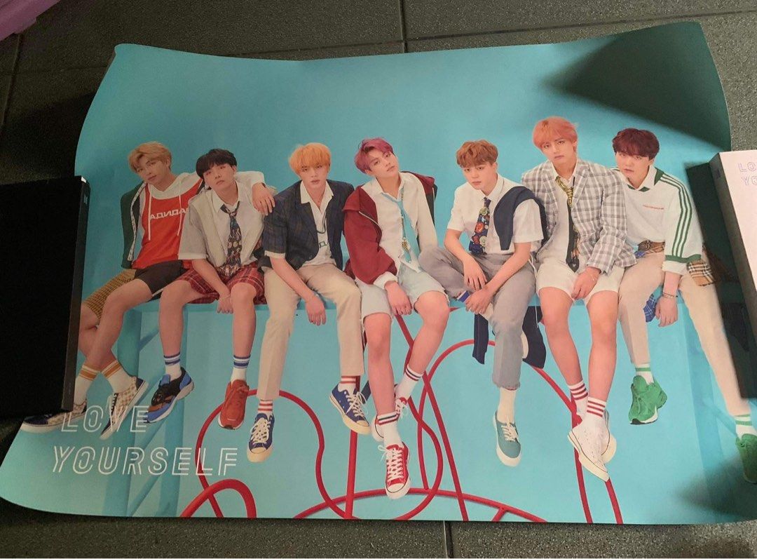 ( FREE LY: Answer album ) BTS LOVE YOURSELF POSTERS BUNDLE, Hobbies ...
