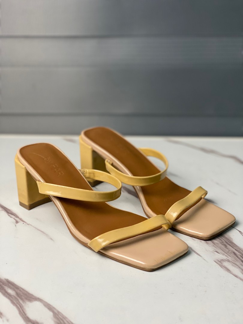 By Far Tanya Patent Leather Sandals Women s Fashion Footwear