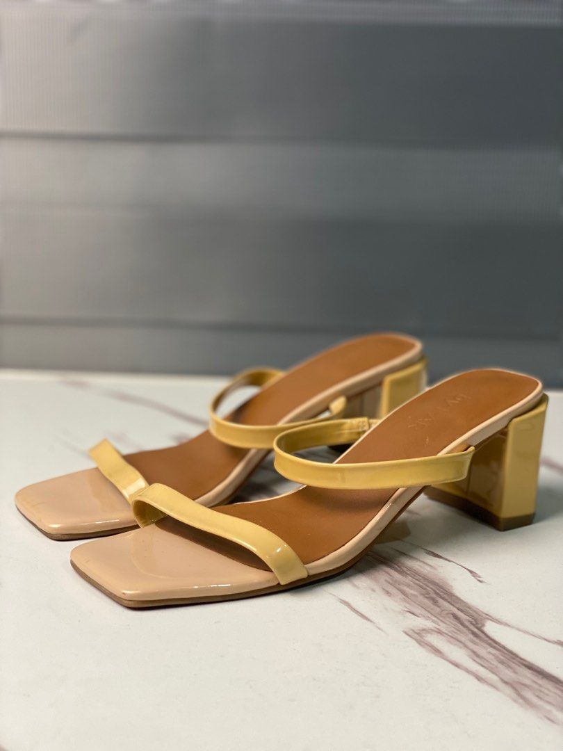 By Far Tanya Patent Leather Sandals Women s Fashion Footwear