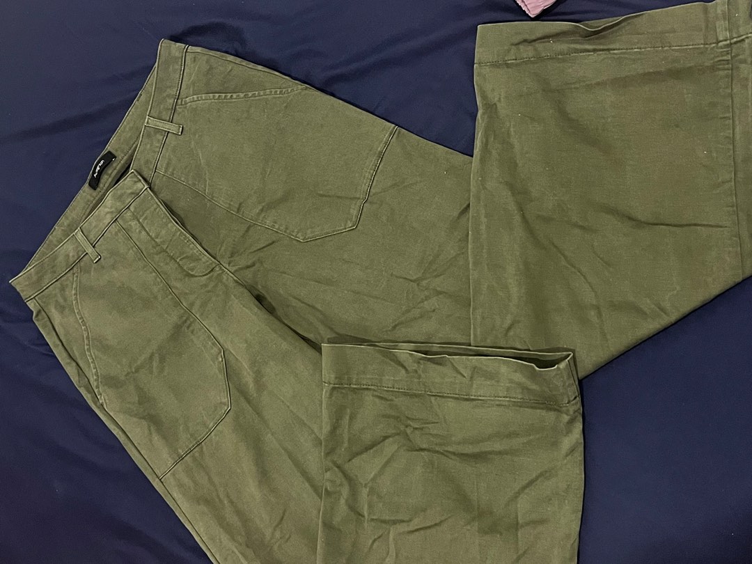 Cargo pants - Autograph in army green on Carousell