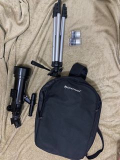 Celestron 21035 D70/F400 Travel Scope with Backpack MINT Telescope