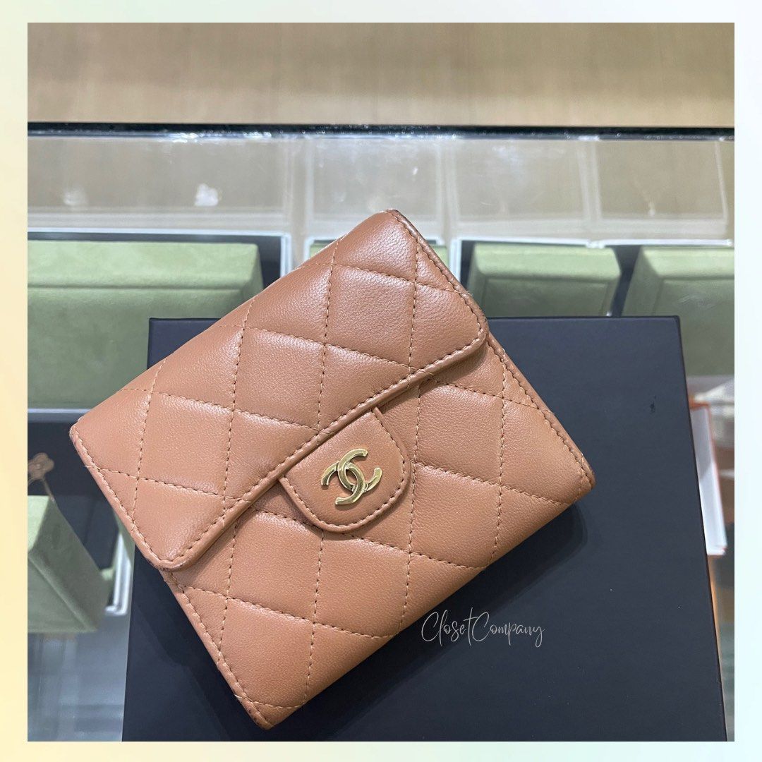 Chanel 22 Caramel Small, Luxury, Bags & Wallets on Carousell