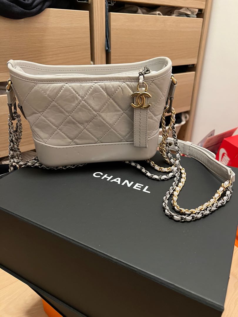 Chanel Gabrielle grey Carousell
