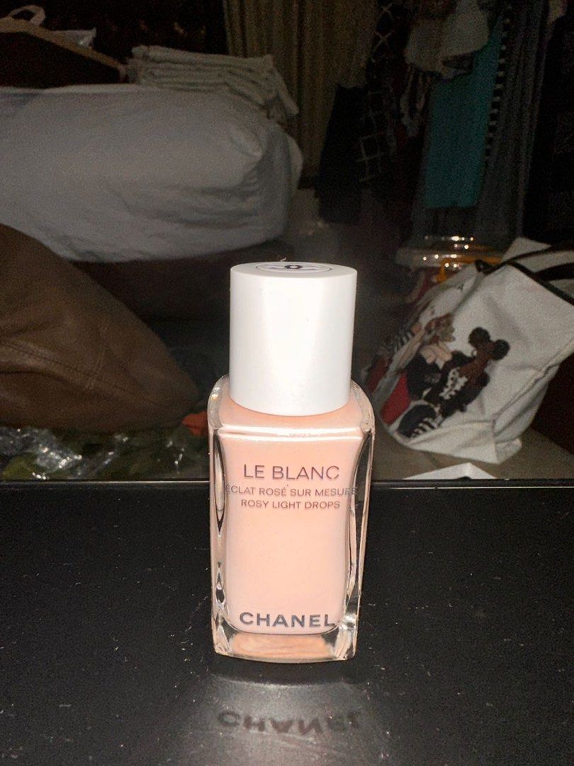 CHANEL Le Blanc Rosy Light Drops swatches