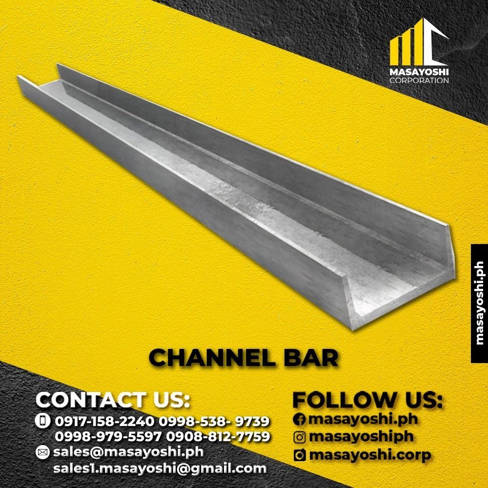 Channel Bar 4" x 20, U Channel, Metal, U Shaped Channel, C Channel