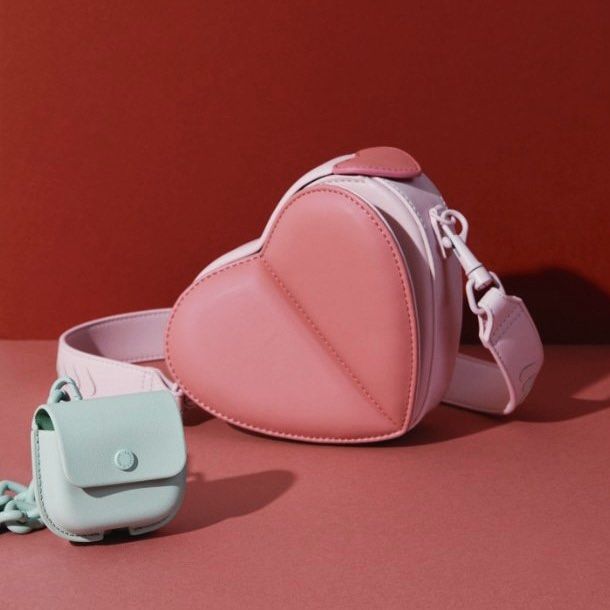 Charles keith heart bag outlet